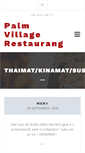 Mobile Screenshot of palmvillagerestaurang.se